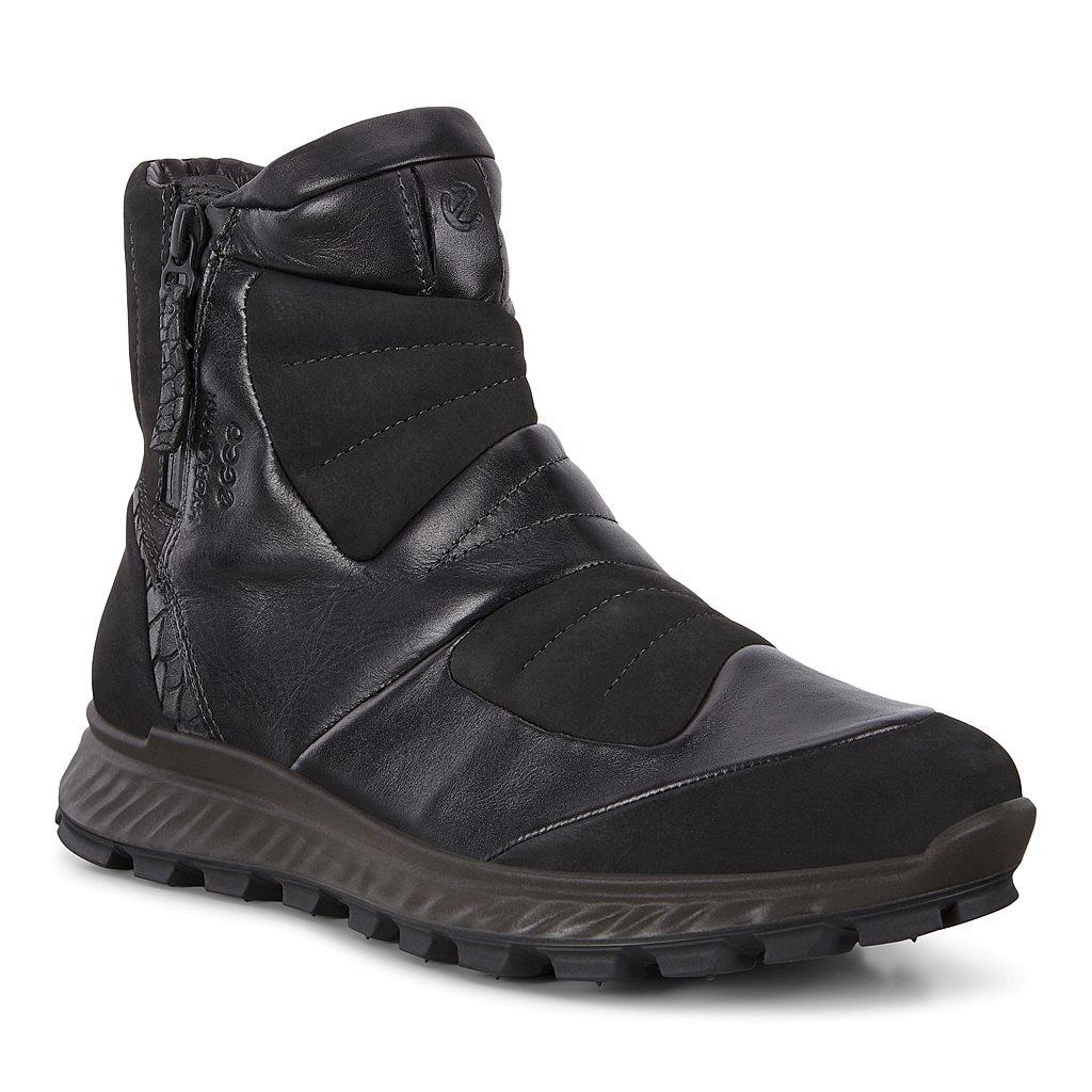 Ecco Exostrike Womens Outdoor Boots In Black Online - India AEZ-809723